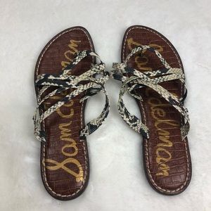 Sam Edelman Snake Skin Sandals